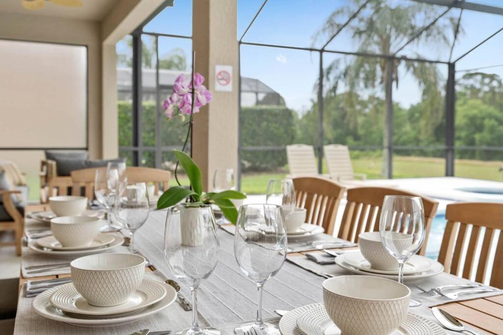 Lakeview W/8 Bedroom 5 Kingsuite 3 Miles To Disney Kissimmee Exterior foto