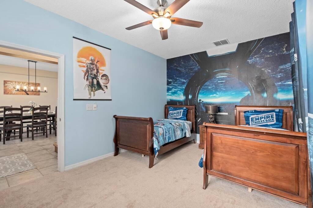 Lakeview W/8 Bedroom 5 Kingsuite 3 Miles To Disney Kissimmee Exterior foto